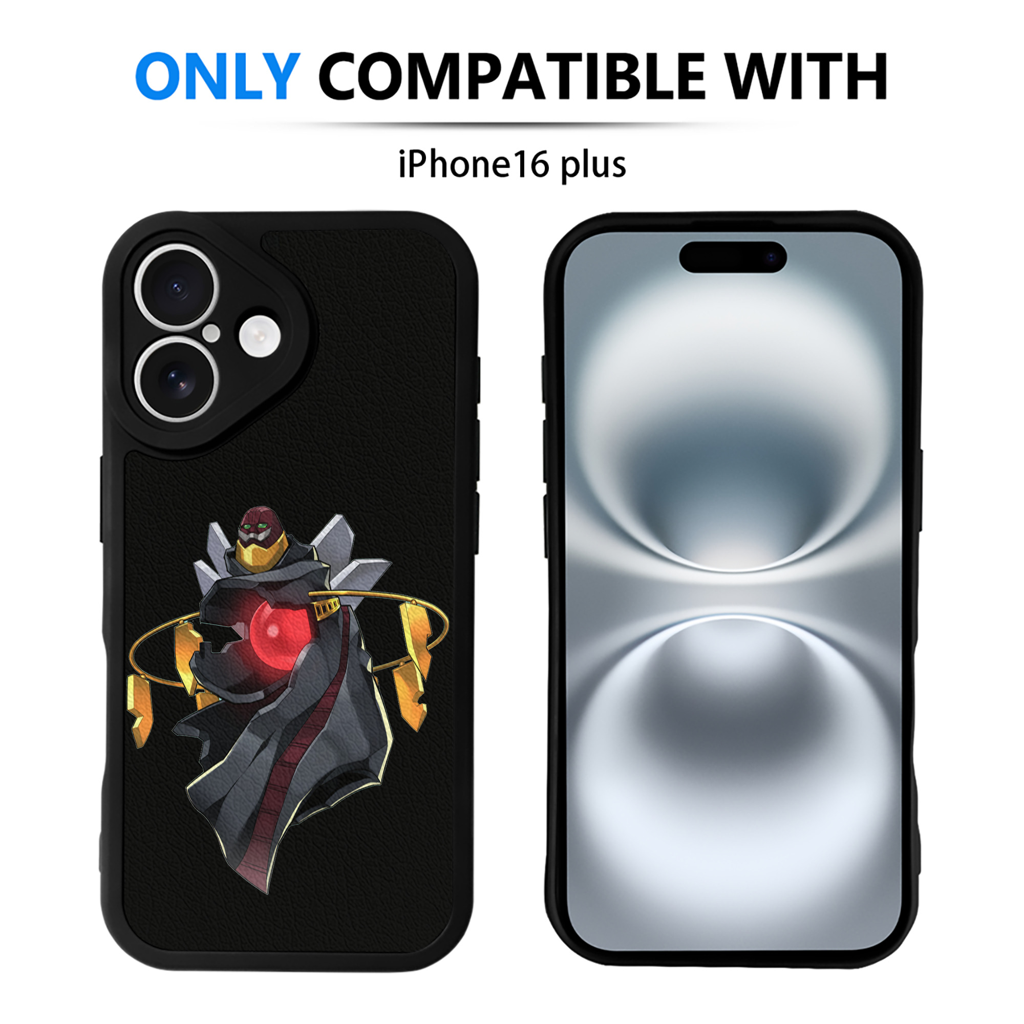 遊☆戯☆王 Yu-Gi-Oh! 【iPhone 16シリーズ対応】シリコンスマホケース（レザー調） 材質：シリコン